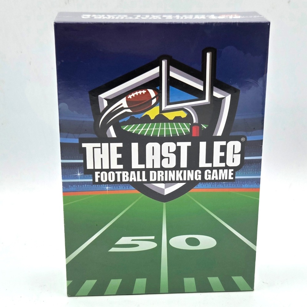 The Last Leg Football Drinking Game - Beer Games for Tailgates or Parties SEALED